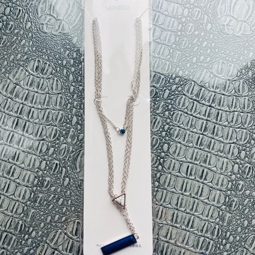 Triple String Necklace - Picture 2 of 3